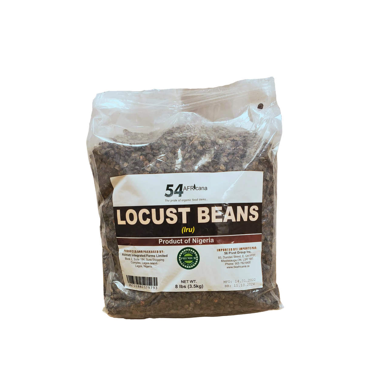 Locust Beans (Iru) (Dried)